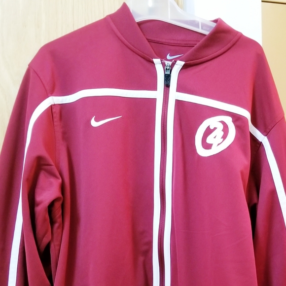 Nike Dri-Fit long Sleeves red unisex sweater - Picture 3 of 6